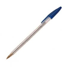 Boligrafos bic m-250 punto mediano azul